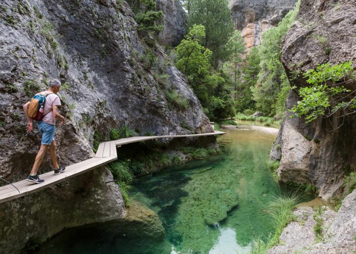 Parrizal de Beceite a 15 minutos de Casa Tío Pepe Parrizal de Beceite ruta